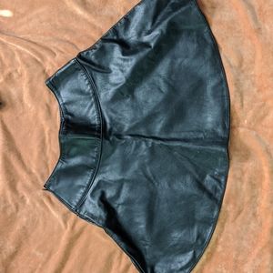 Genuine Leather Skirt